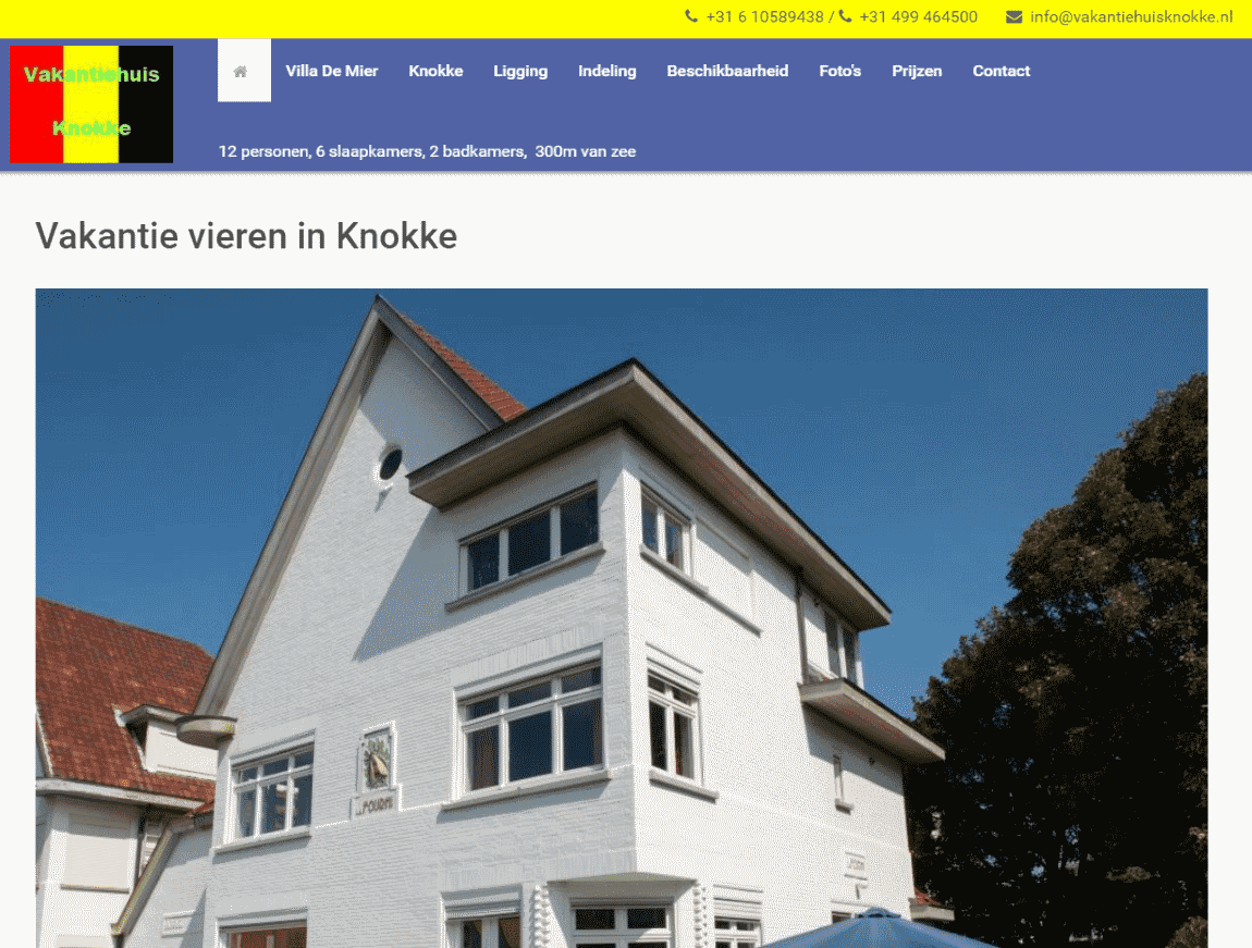 Vakantie vieren in Knokke - België