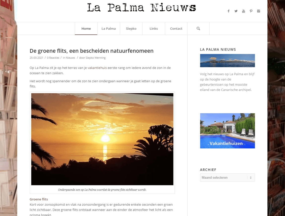 La Palma Nieuws